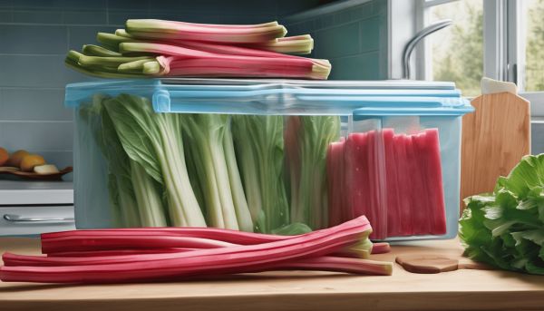 Confiez votre rhubarbe à la congélation pour l’apprécier toute l’année